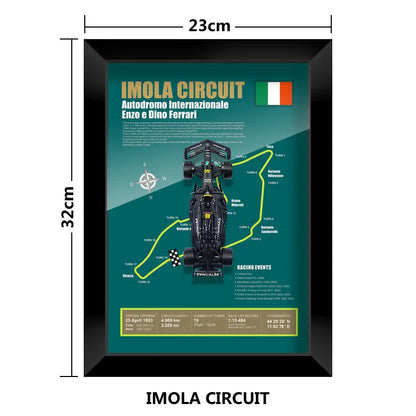 SpeedArt F1 Frame - With Hamiltons W14E Car