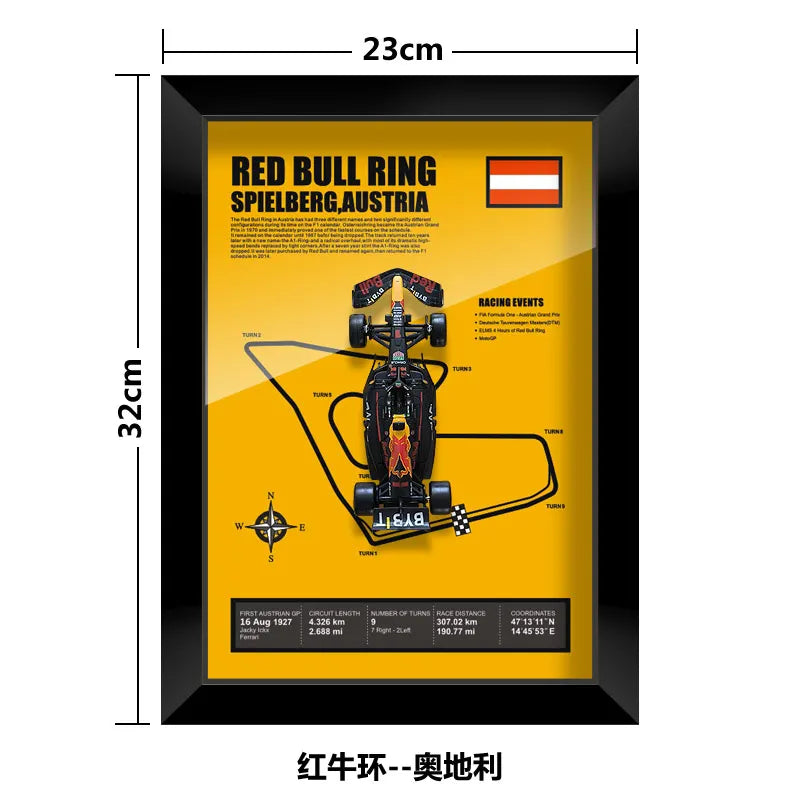 SpeedArt F1 Frame - With Verstappens RB19 Car