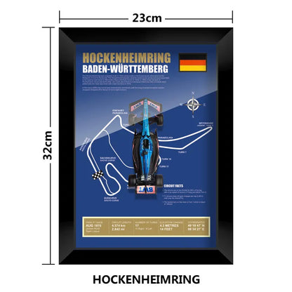 SpeedArt F1 Frame - With BWT Alpine A523 Car