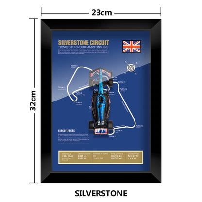 SpeedArt F1 Frame - With BWT Alpine A523 Car