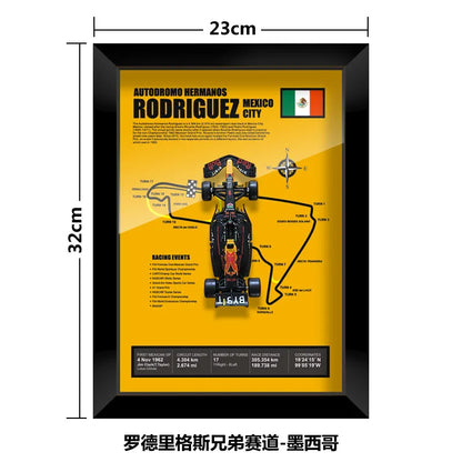 SpeedArt F1 Frame - With Verstappens RB19 Car