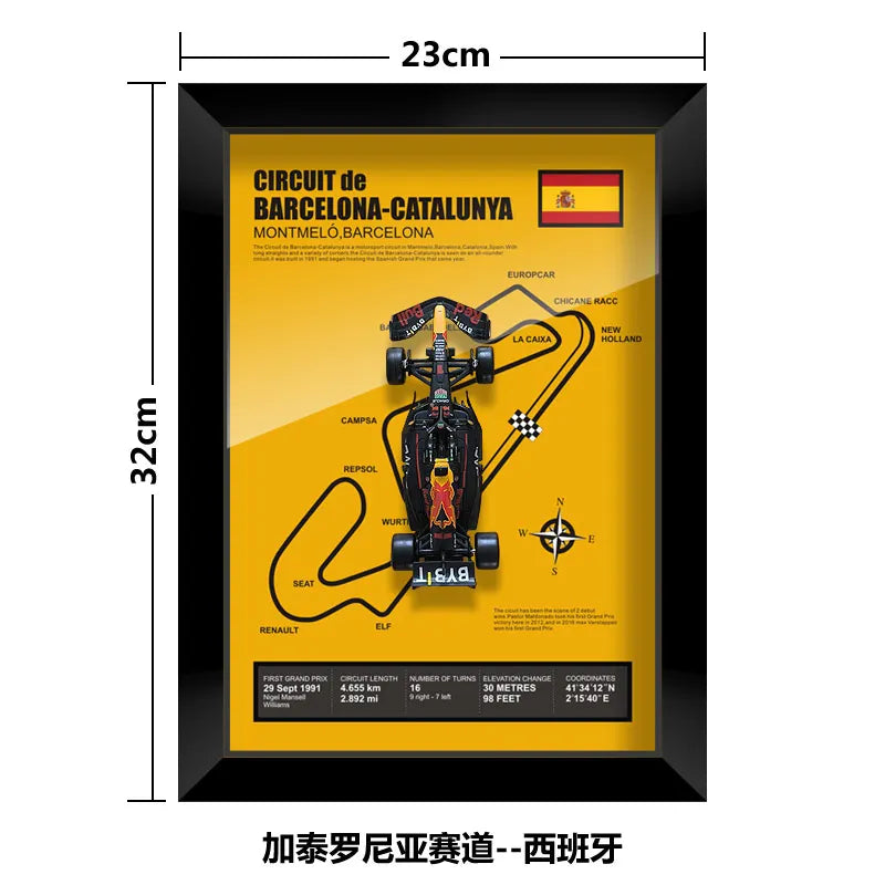 SpeedArt F1 Frame - With Verstappens RB19 Car