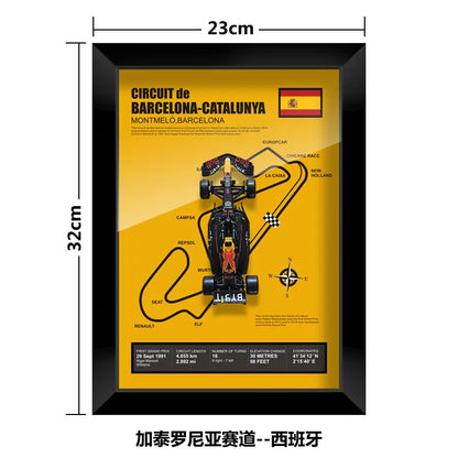 SpeedArt F1 Frame - With Verstappens RB19 Car