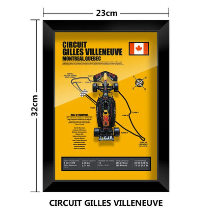 SpeedArt F1 Frame - With Verstappens RB19 Car