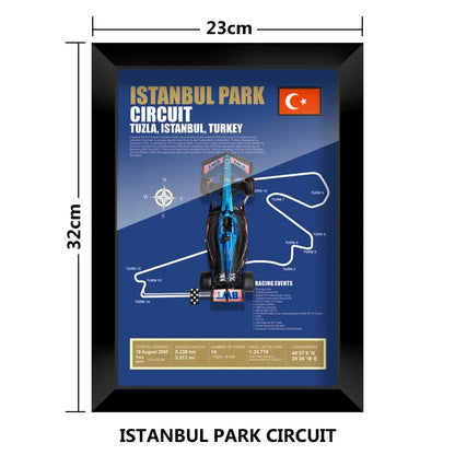 SpeedArt F1 Frame - With BWT Alpine A523 Car