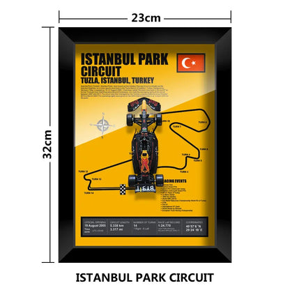 SpeedArt F1 Frame - With Verstappens RB19 Car