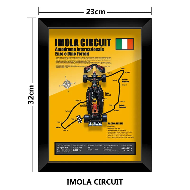 SpeedArt F1 Frame - With Verstappens RB19 Car