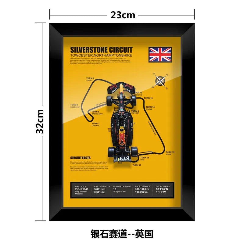 SpeedArt F1 Frame - With Verstappens RB19 Car