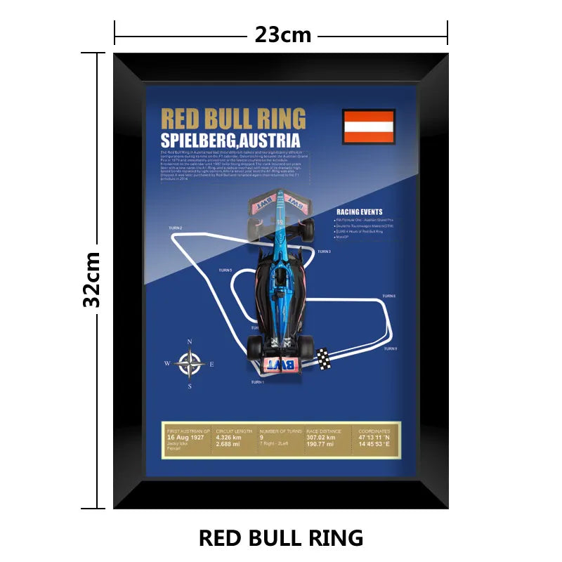 SpeedArt F1 Frame - With BWT Alpine A523 Car